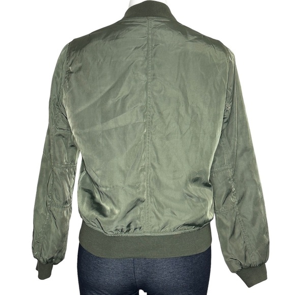 Kendall & Kylie green jacket zip up small - Picture 2 of 11